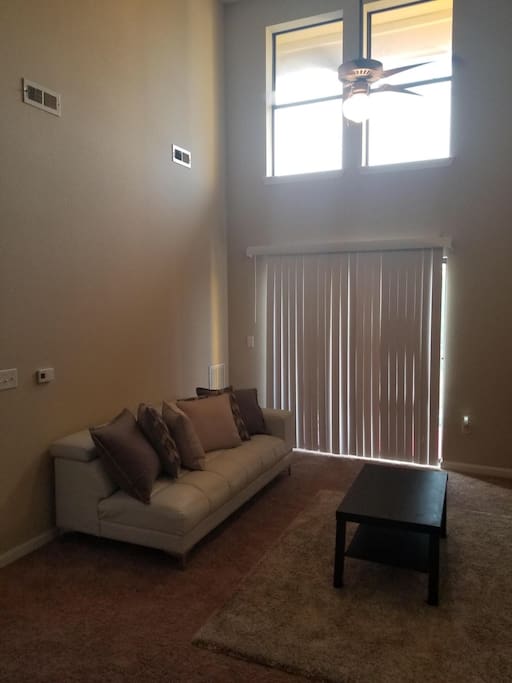 Living Room plus outside balcany