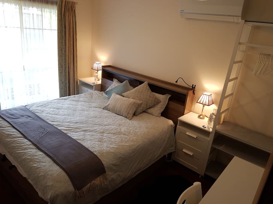 Bedroom 1: Luxury King Bed Private Room