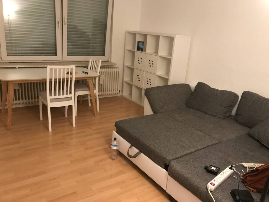 Die Schlafcouch - ausgezogen