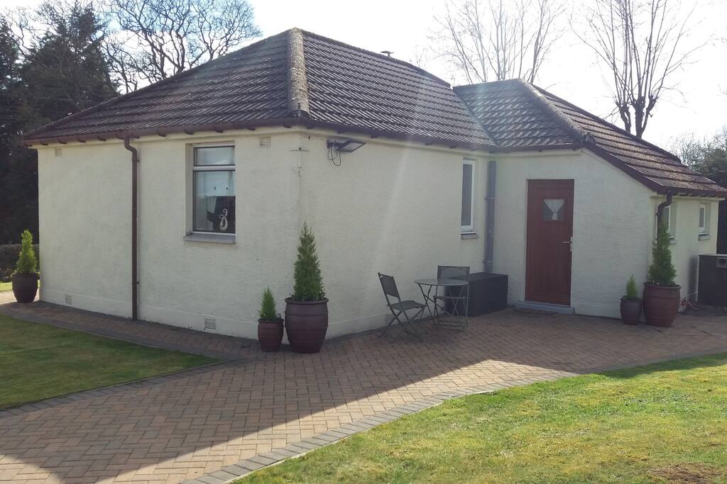 Rear of cottage