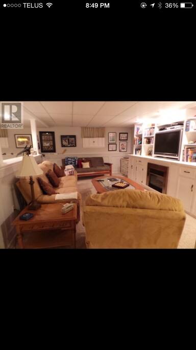 Basement TV Room
