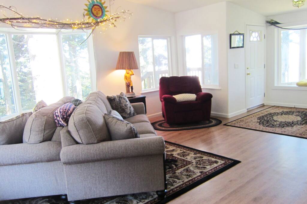 Front room & front door