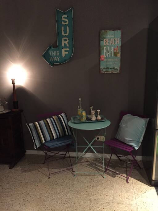 Breakfast area