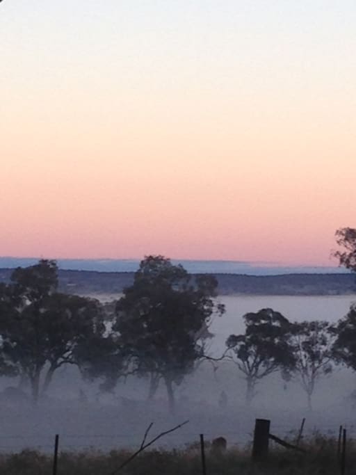 Morning Fog overlooking Molong