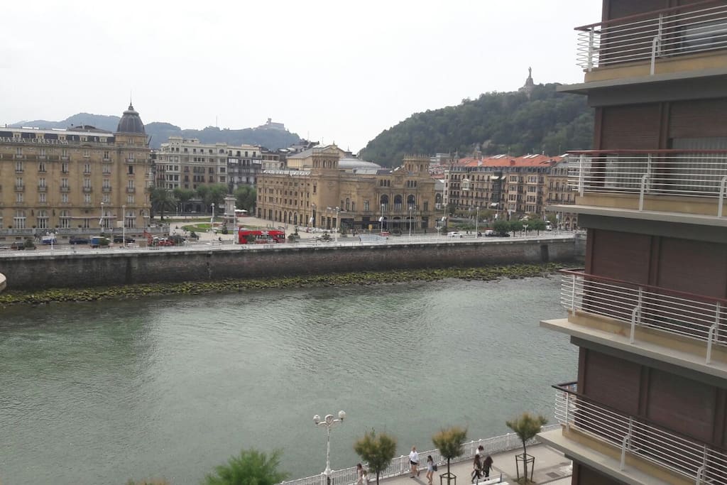 View from the balcony