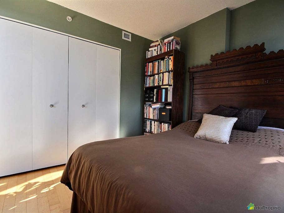 A comfortable bedroom with a double bed for a good night's sleep.