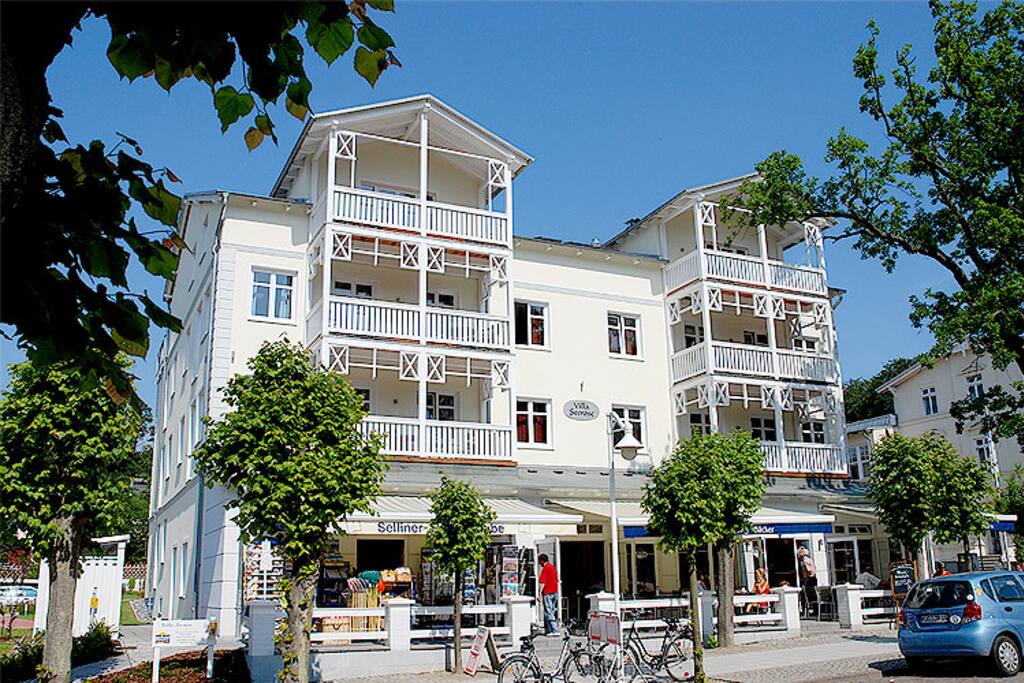 Hausansicht der Villa Seerose im Ostseebad Sellin