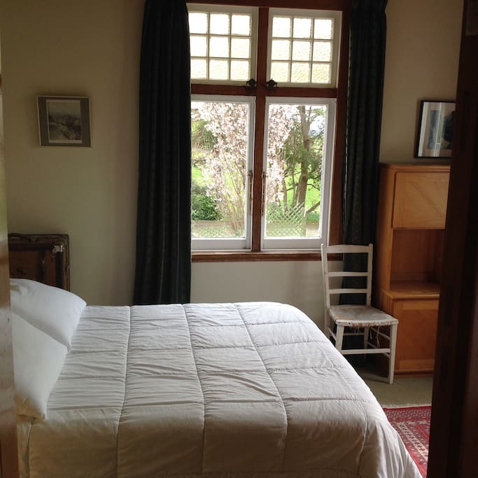 the bedroom