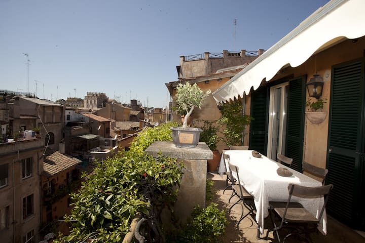 Splendid Penthouse Rome City Center