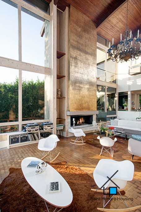 Living Room + Fire place