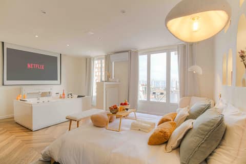 Lescapade/Jacuzzi/Balcony/Parking