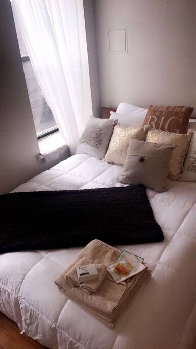 Versatile sleeping arrangements with comfortably soft brown fur!