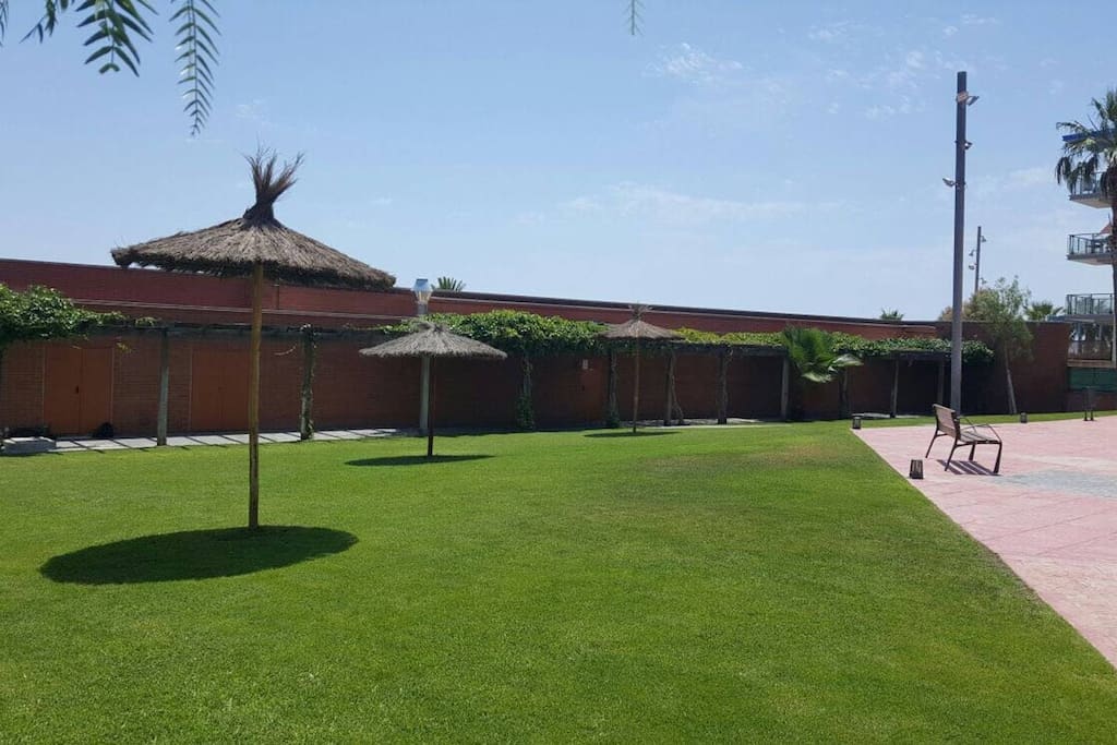zona comun - pool area for sunbath