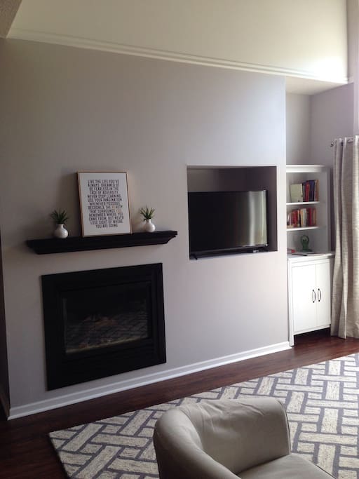 Gas fireplace