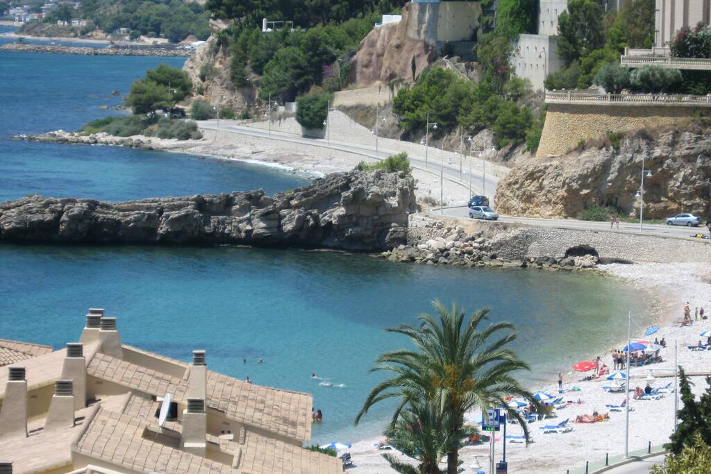 Cala a pie de apartamento