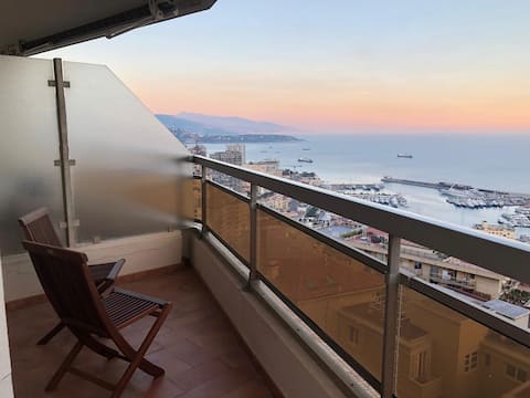 Über den Dächern von Monaco....