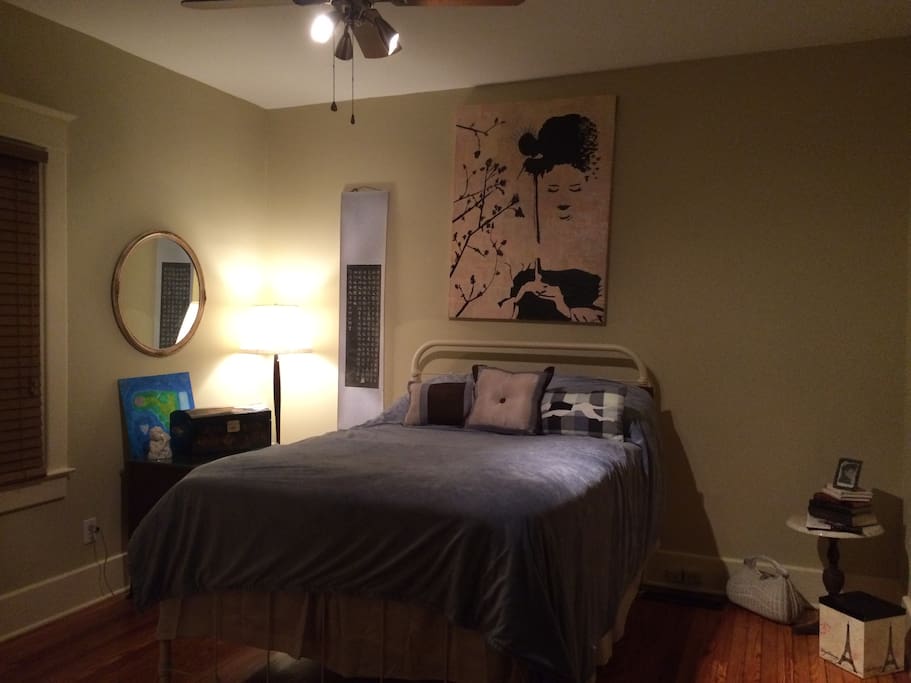 Private room - full bed- view from door