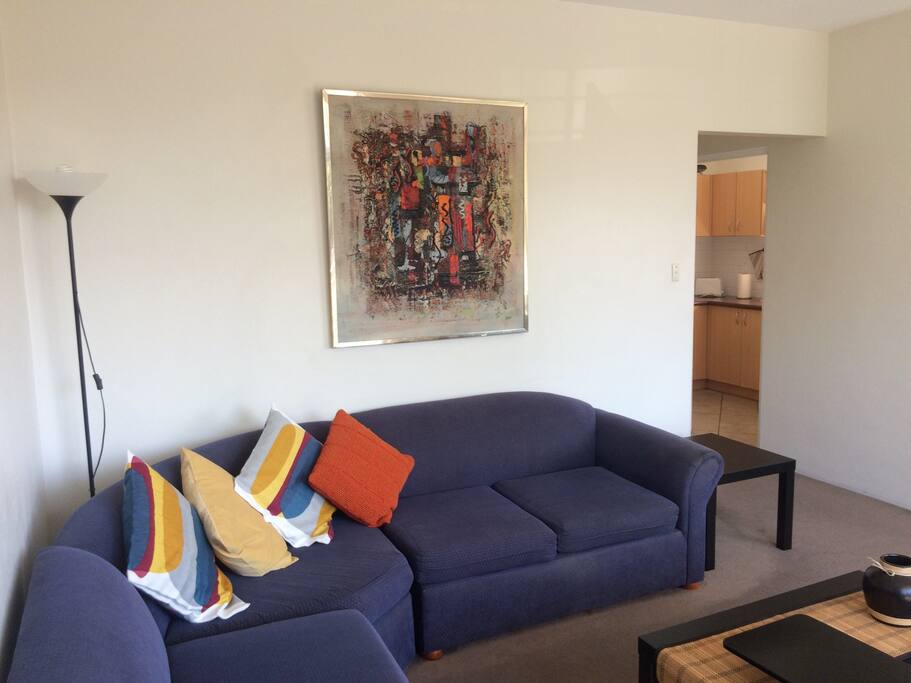Lounge room (with view of kitchen in background)