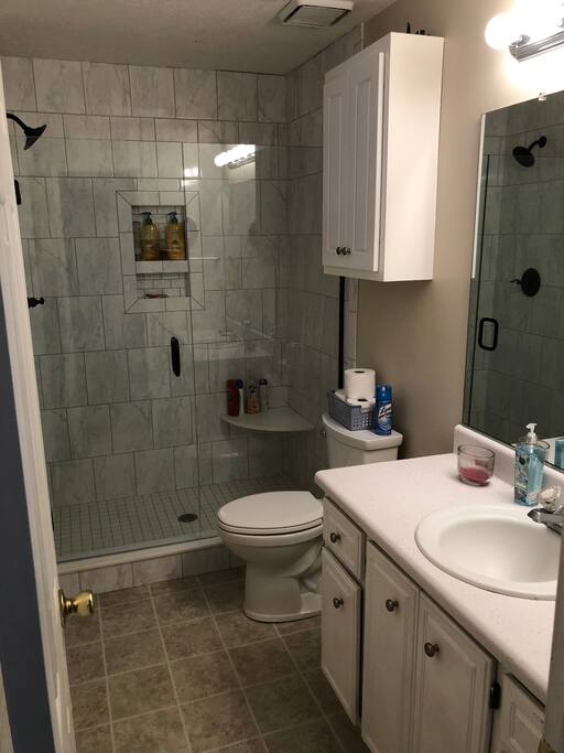 Hall bath
