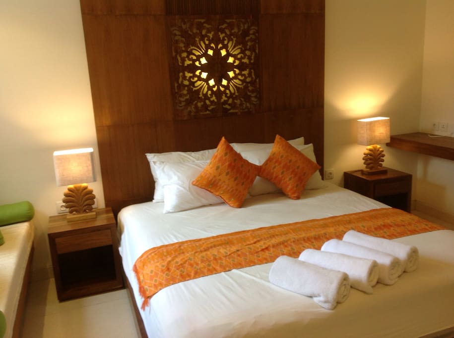 Comfortable bed