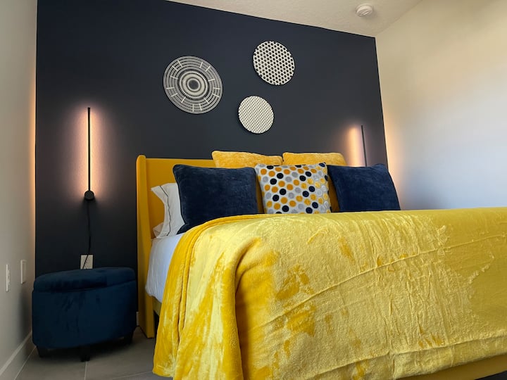 Chumba cha kulala cha mgeni - Kitanda chaQueen