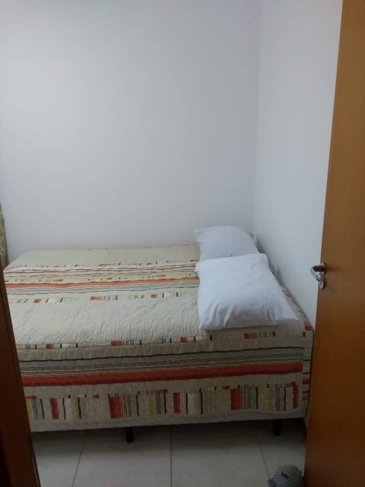 Habitación con ventilador