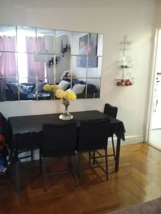 dinning table in livingroom