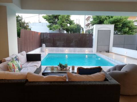 Modern & Cozy studio with swimming pool
