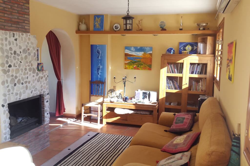 The main living room...