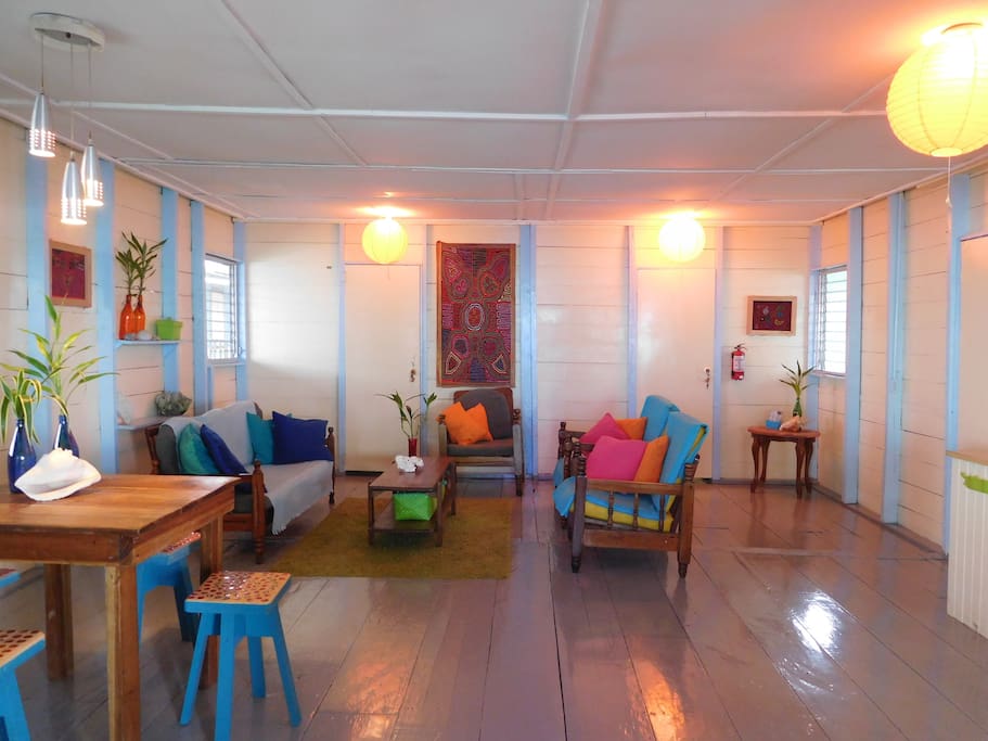 This is Alcibiades spacious livingroom.