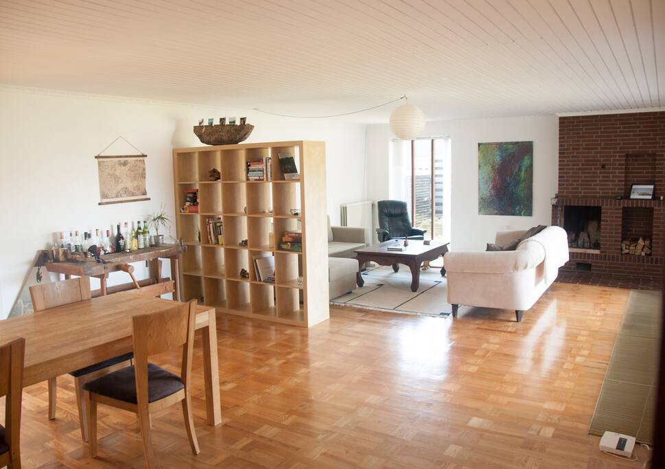 Here is our main living space which you are more than welcome to share!