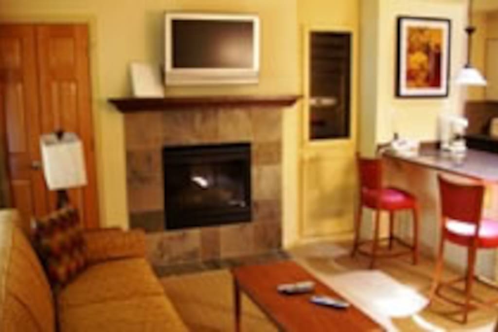 Fireplace in Living Room