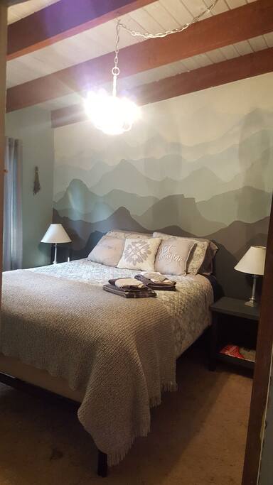 new bedding and towels.
