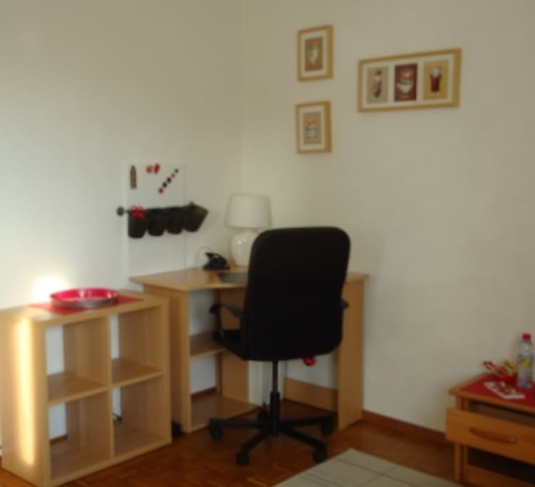 Bureau où il fait bon étudier