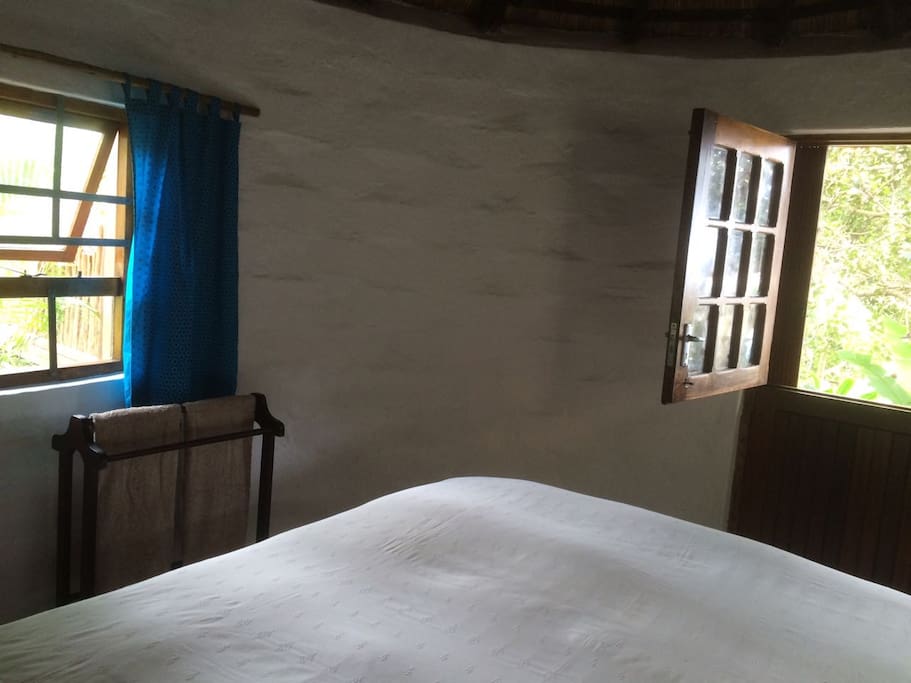 A lovely large bed