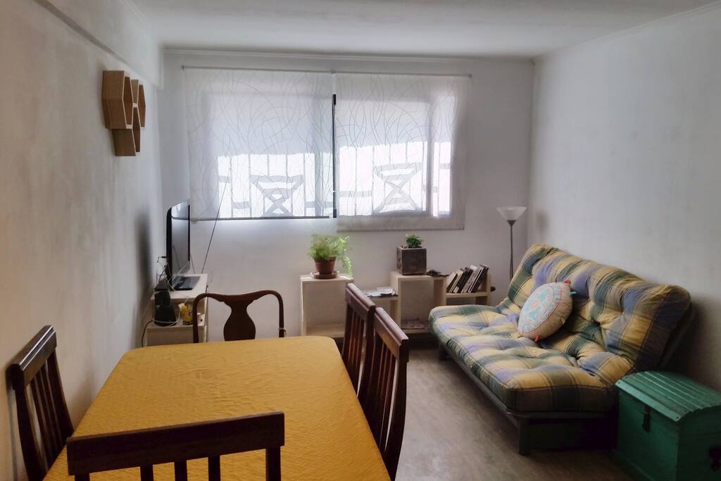 sala de estar compartida