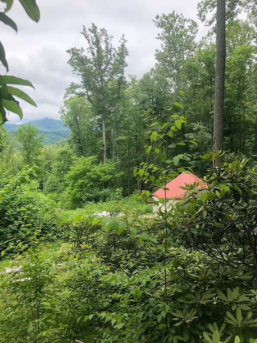 Nice mountain view