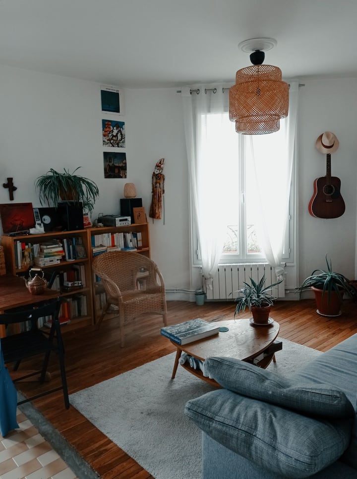 Appartement Cosy à 8 Min Du Rer A - Vincennes