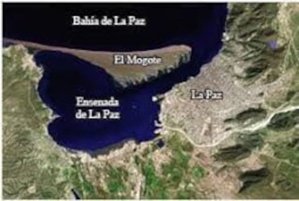 The resort is located on the Island of El Mogote
