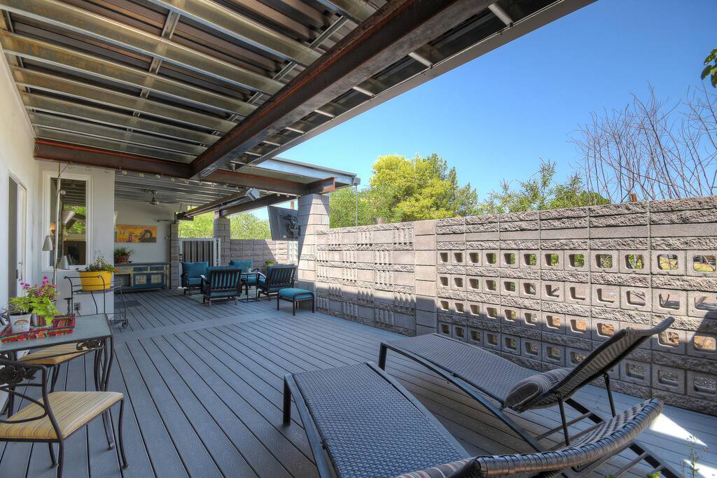 private front patio