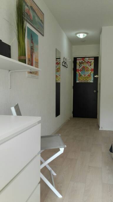 Entrée du studio