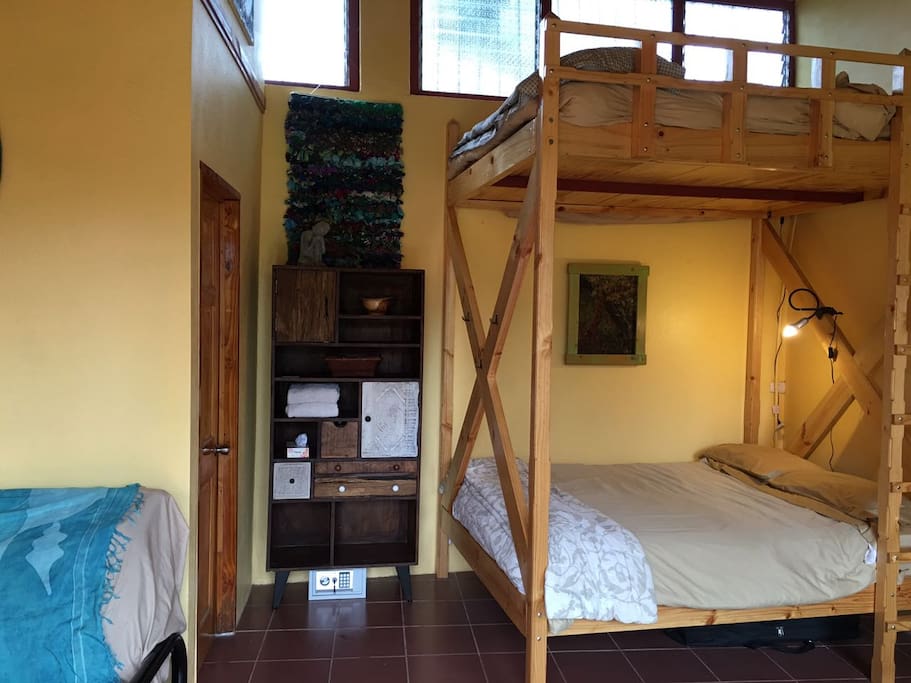 view as you enter your room