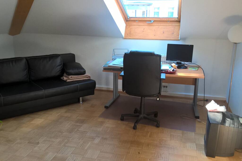 Blick geradeaus von der Tür