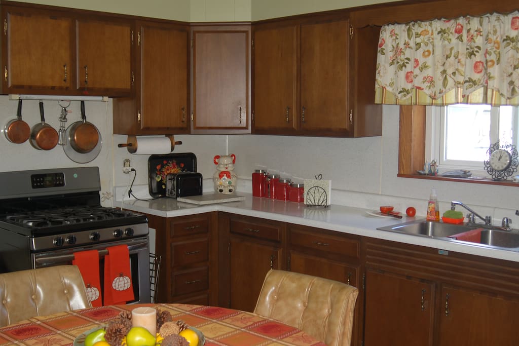 Spacious kitchen