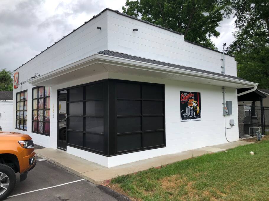 The outside is exactly what it looked like 60 years ago