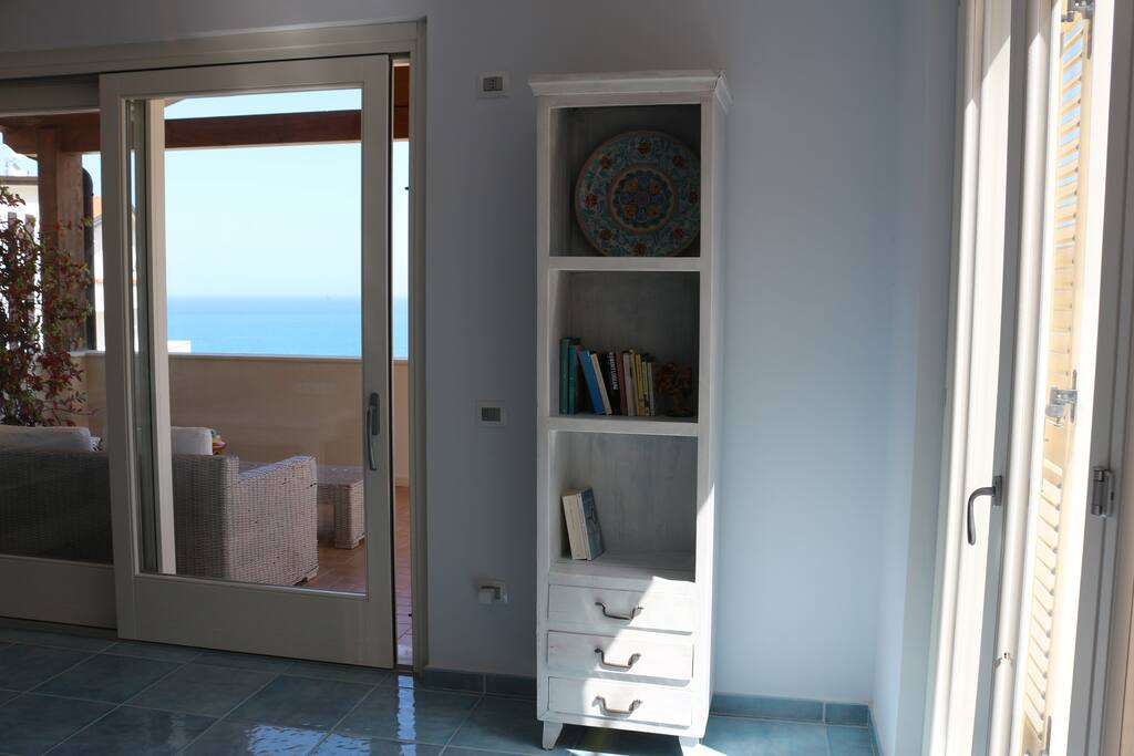 Living Room con accesso alla veranda