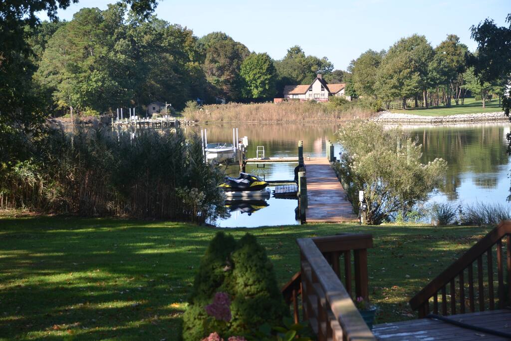 View of river from deck