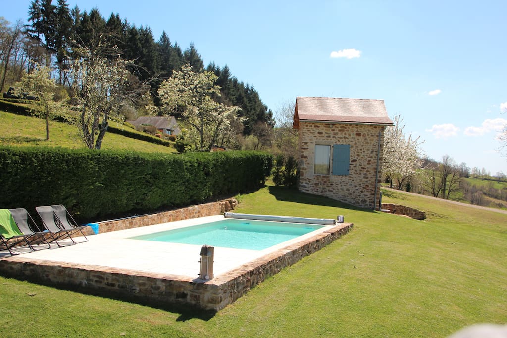 La piscine chauffée
