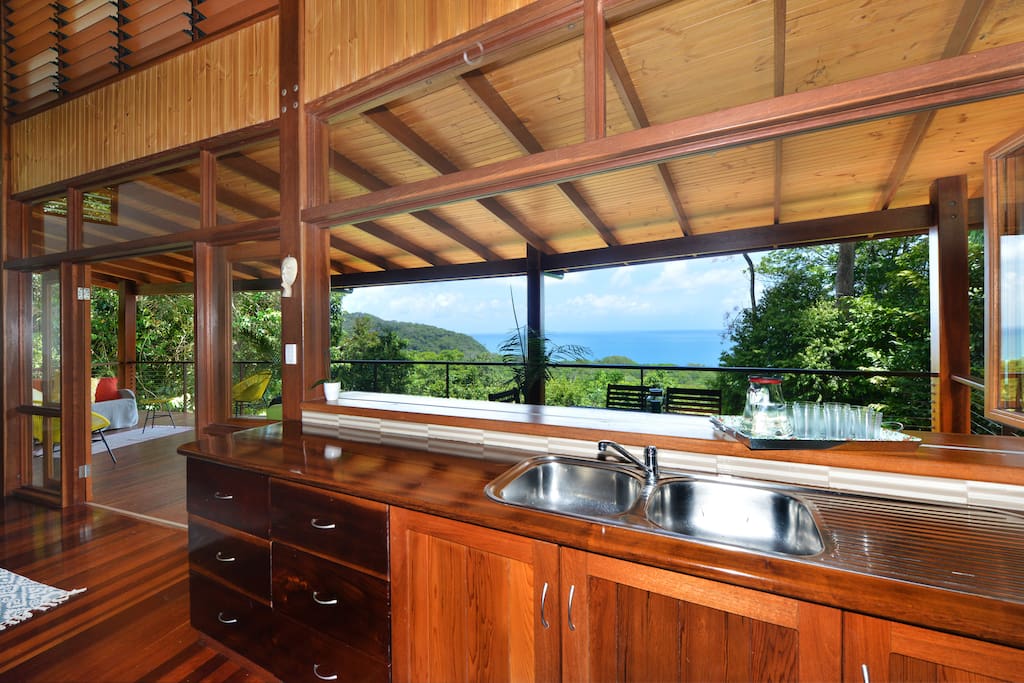 Kitchen with a view