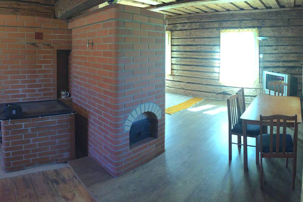 kitchen-living room